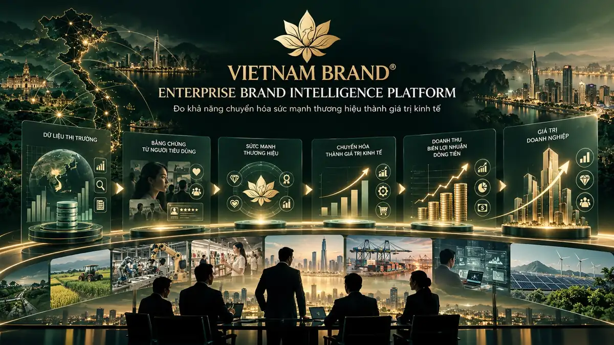 Vietnam Brand® đo khả năng chuyển hóa sức mạnh thương hiệu thành giá trị kinh tế